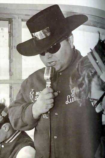 Motor City Dragway - Jon Lundberg Announcing At Motor City Dragway In 1964 From Jon Lundberg